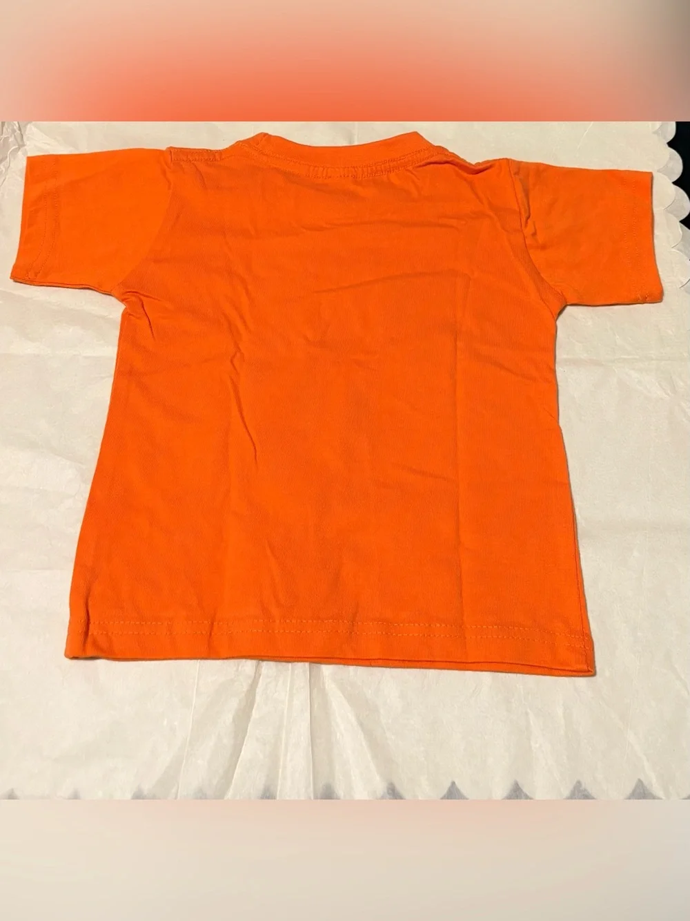 Baby Pumpkin Face Halloween T-Shirt  100% Cotton Size 6-12 months